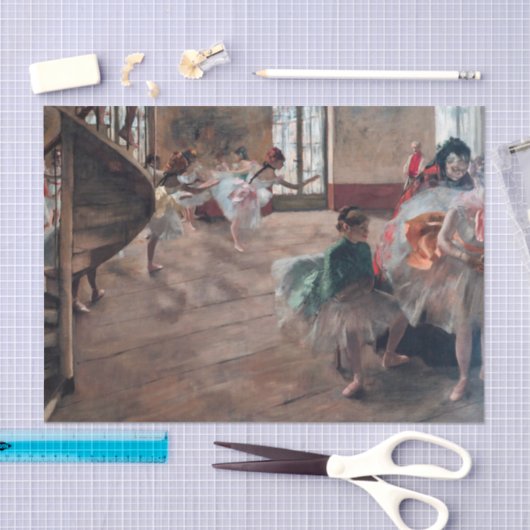 Edgar Degas - De repetitie Tissuepapier (Craft)