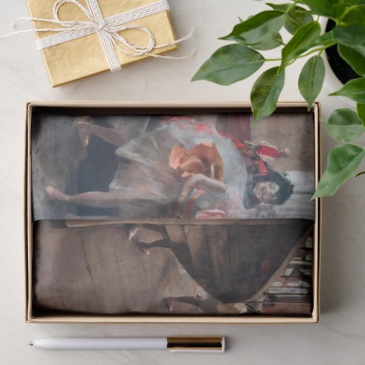 Edgar Degas - De repetitie Tissuepapier (Geschenk)