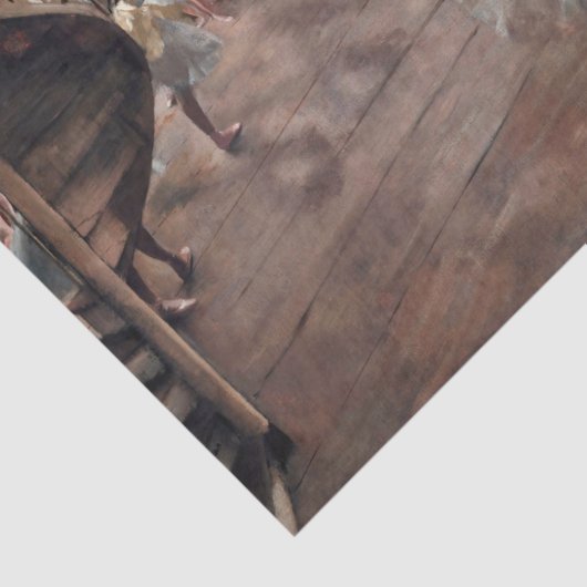 Edgar Degas - De repetitie Tissuepapier (Detail)