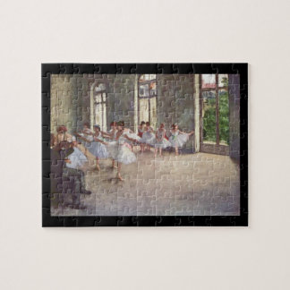 Edgar Degas | De repetitie van Ballet Legpuzzel