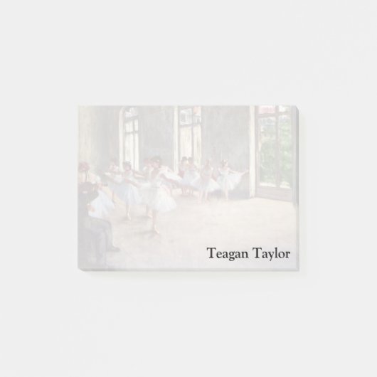 Edgar Degas | De repetitie van Ballet Post-it® Notes (Voorkant)