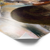 Edgar Degas - De repetitie van de ballet in het to Foto Afdruk (Hoek)