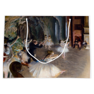 Edgar Degas - De repetitie van de ballet in het to Groot Cadeauzakje