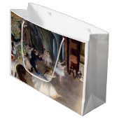 Edgar Degas - De repetitie van de ballet in het to Groot Cadeauzakje (Voorkant Gekanteld)