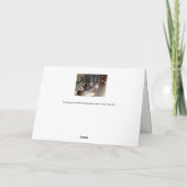 Edgar Degas - De repetitie van de ballet in het to Kaart (Achterkant)