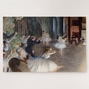 Edgar Degas - De repetitie van de ballet in het to Legpuzzel