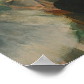 Edgar Degas - De repetitie van de ballet in het to Poster (Hoek)