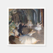 Edgar Degas - De repetitie van de ballet in het to Servet (Voorkant)