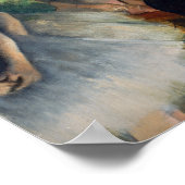 Edgar Degas De repetitie van de ballet in het tone Poster (Hoek)