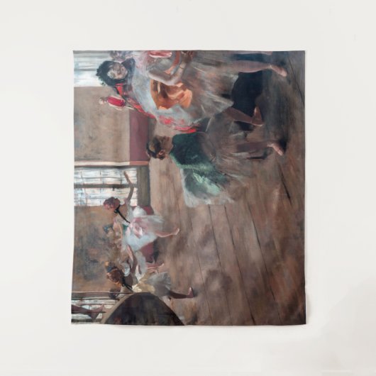 Edgar Degas - De repetitie Wandkleed (Voorkant)