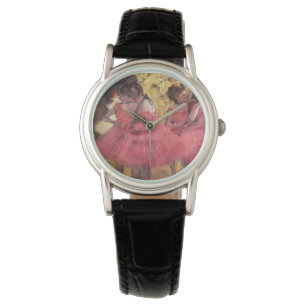 Edgar Degas de roze danseres Sleutelhanger Horloge