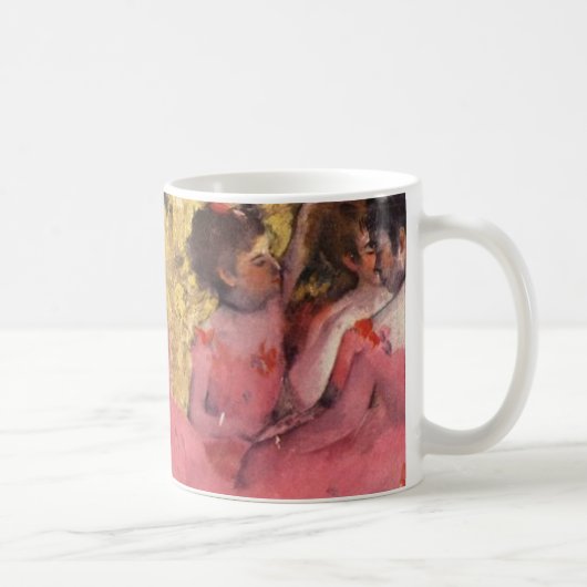Edgar Degas De Roze Dansers Mok (Rechts)