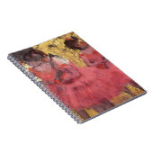 Edgar Degas de roze dansers Notitieboek (Rechterzijde)