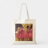 Edgar Degas de roze dansers Tote Bag (Achterkant)