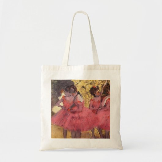 Edgar Degas de roze dansers Tote Bag (Voorkant)