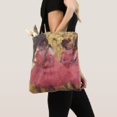 Edgar Degas de roze dansers Tote Bag (Dichtbij)