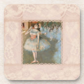 Edgar Degas de Star Dancer met een zijrand Bier Onderzetter (Voorkant)