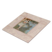 Edgar Degas de Star Dancer met een zijrand Tegeltje (Zijkant)