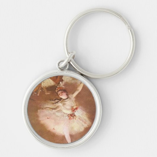 Edgar Degas de Star-Sleutelhanger Sleutelhanger (Voorkant)