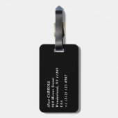 Edgar Degas - De Ster 1878 Bagagelabel (Achterkant verticaal)