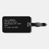 Edgar Degas - De Ster 1878 Bagagelabel (Achterkant horizontaal)