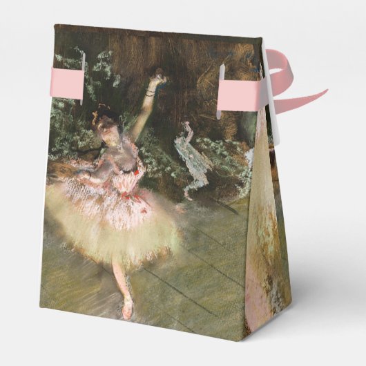 Edgar Degas - De Ster 1878 Bedankdoosjes (Achterkant)