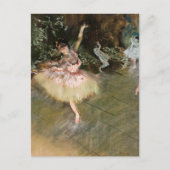 Edgar Degas - De Ster 1878 Briefkaart (Voorkant)