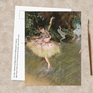 Edgar Degas - De Ster 1878 Briefkaart