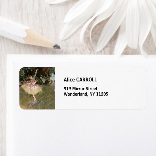 Edgar Degas - De Ster 1878 Etiket (Insitu)