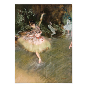 Edgar Degas - De Ster 1878 Foto Afdruk
