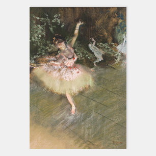 Edgar Degas - De Ster 1878 Inpakpapier Vel