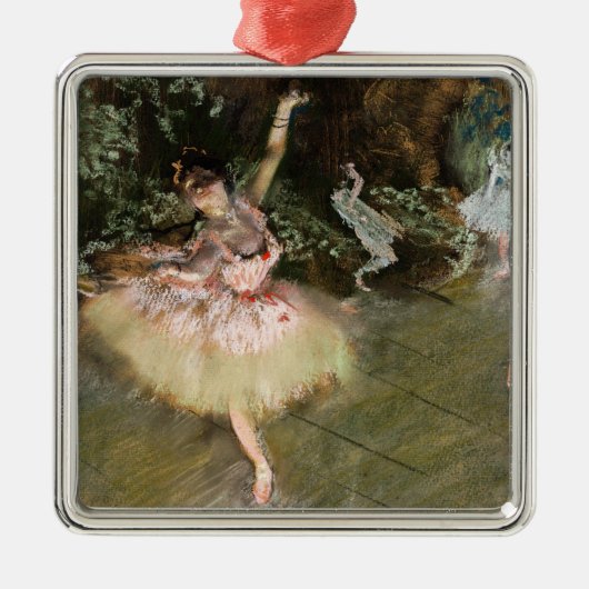 Edgar Degas - De Ster 1878 Metalen Ornament (Voorkant)