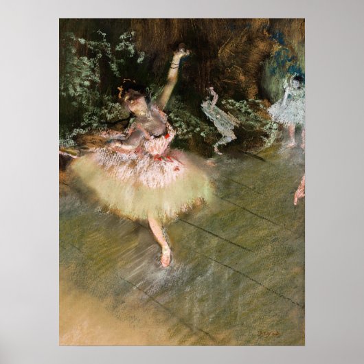 Edgar Degas - De Ster 1878 Poster (Voorkant)