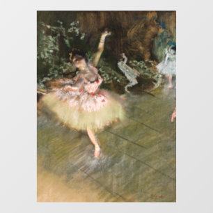 Edgar Degas - De Ster 1878 Raamsticker