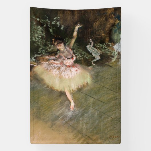 Edgar Degas - De Ster 1878 Spandoek (Verticaal)