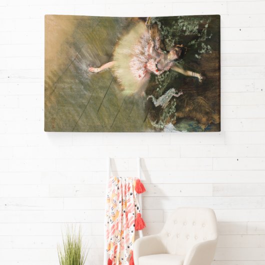 Edgar Degas - De Ster 1878 Spandoek (Insitu)