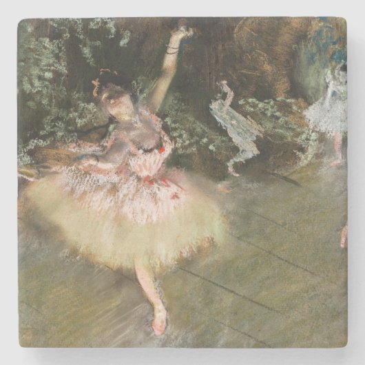 Edgar Degas - De Ster 1878 Stenen Onderzetter (Voorkant)