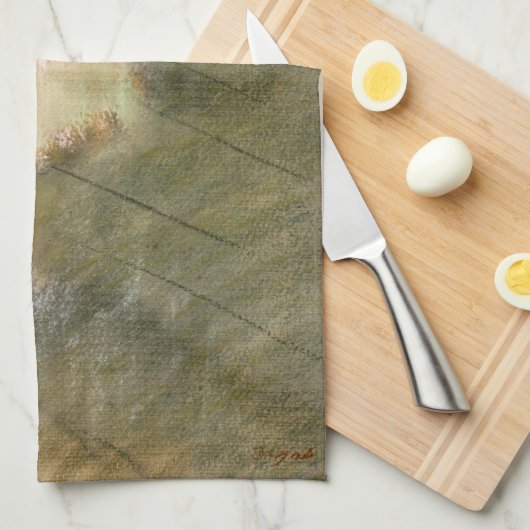 Edgar Degas - De Ster 1878 Theedoek (Quarter Fold)