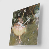 Edgar Degas - De Ster 1878 Vierkante Klok (Hoek)