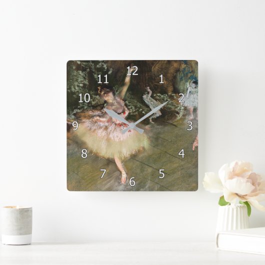 Edgar Degas - De Ster 1878 Vierkante Klok (Huis)