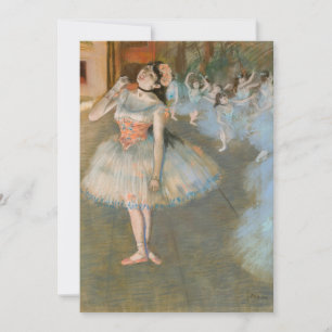 Edgar Degas - De Ster Bedankkaart