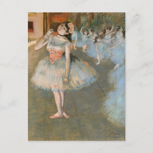 Edgar Degas - De Ster Briefkaart (Voorkant)