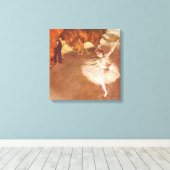 Edgar Degas De Ster Canvas Afdruk (Insitu (Houten vloer))
