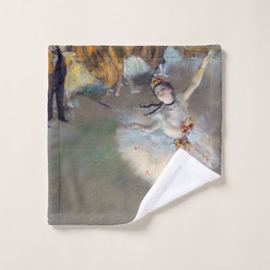 Edgar Degas - De ster/danser in het werkgebied Bad Handdoek (Wasdoekje)