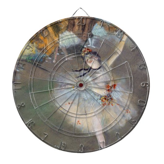 Edgar Degas - De ster/danser in het werkgebied Dartbord (Voorkant)