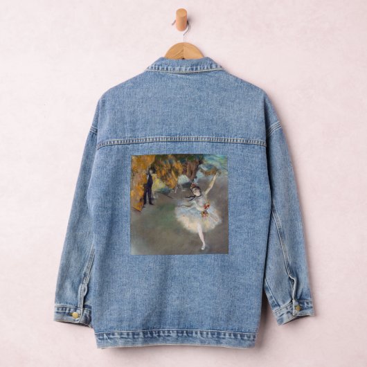 Edgar Degas - De ster/danser in het werkgebied Denim Jacket (Hangar)