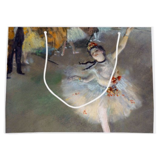 Edgar Degas - De ster/danser in het werkgebied Groot Cadeauzakje (Voorkant)