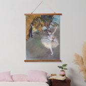 Edgar Degas - De ster/danser in het werkgebied Hangend Wandkleed (Slaapkamer)