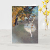 Edgar Degas - De ster/danser in het werkgebied Kaart (Gele Bloem)