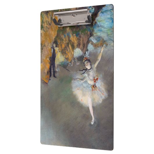 Edgar Degas - De ster/danser in het werkgebied Klembord (Links)